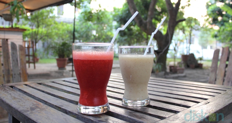 Garden Juice, Sensasi Menikmati Kesegaran Jus di Taman Jogja