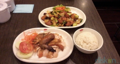 Lezatnya Roasted Chicken dan Kungpao Tofu dari Rice Bowl