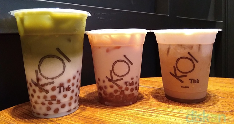 KOI, Bubble Tea Paling Populer Kini Hadir di Jogja Jogja