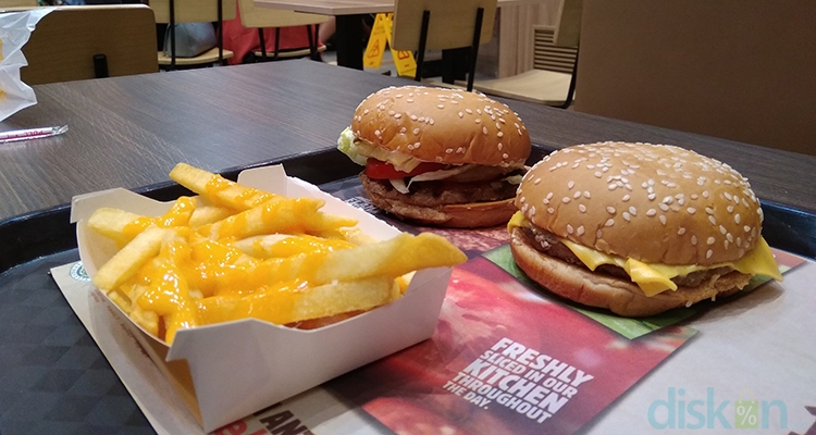 Mencicipi Kembali Burger King di Tengah Gempuran Gerai Burger Lokal Jogja