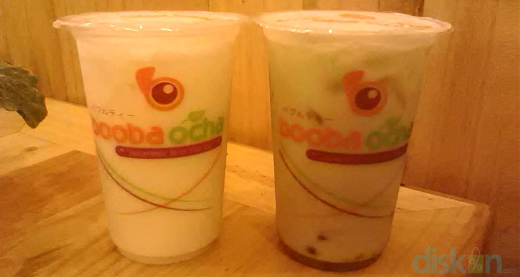 Menikmati Segarnya Genmaicha Milk Tea dan Mung Bean Milk Tea dari Booba Ocha Jogja