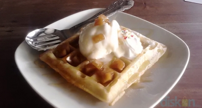 Menjelajahi (Kembali) Jogja Paradise #4: Menutup Perjalanan dengan Sepotong Waffle Lezat dari Papa Gusto