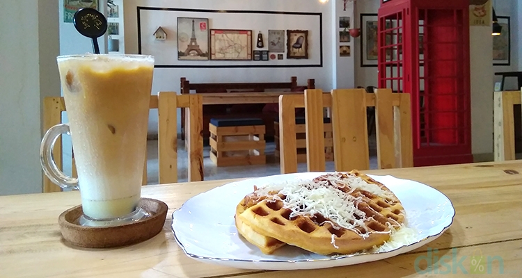 Menu Waffle dalam Berbagai Pilihan Rasa di Omah Mapan Jogja